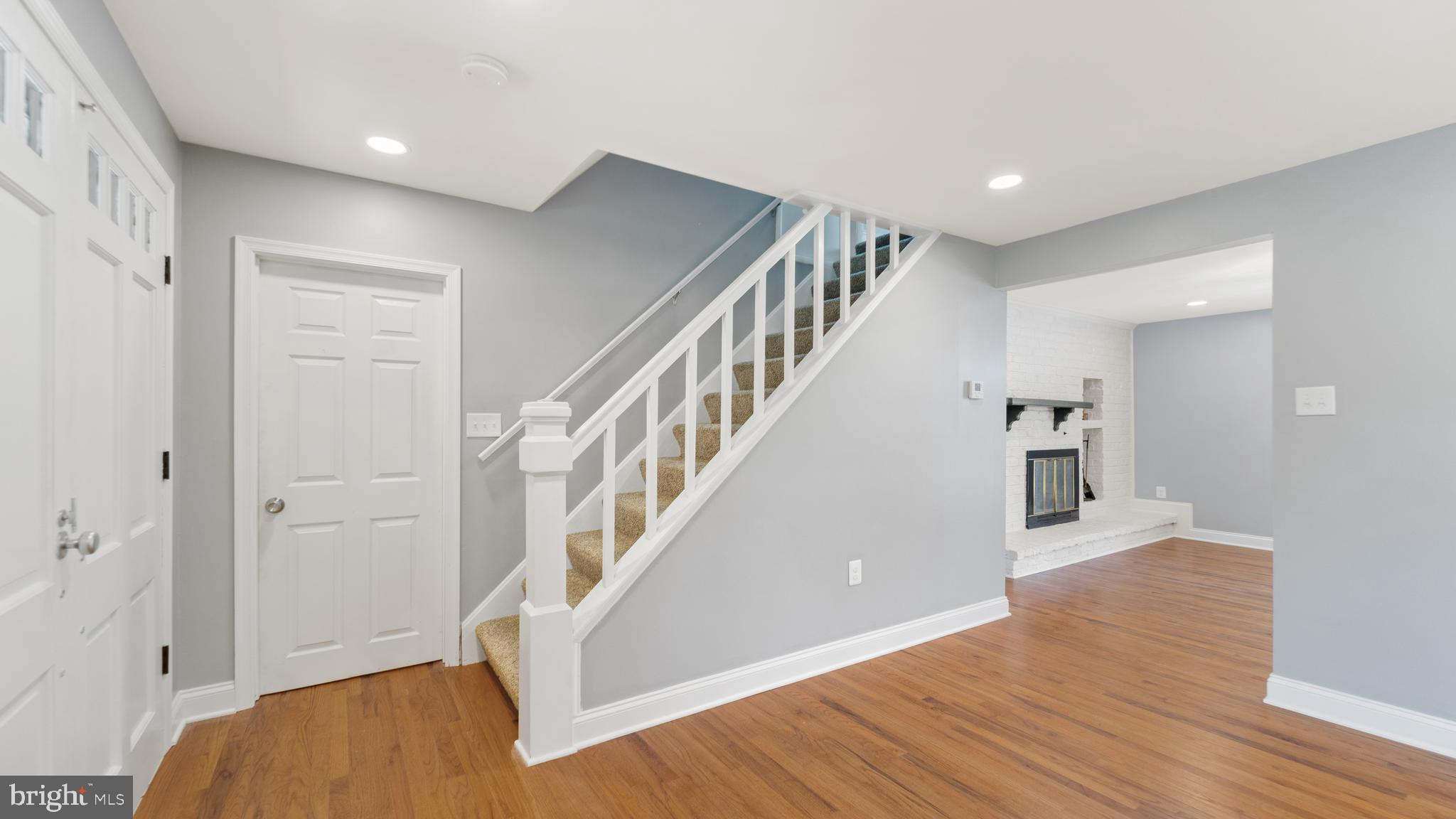 3605 Chapman Road Randallstown, MD 21133 - Photo 21 of 65 a view of entryway and hall with wooden floor