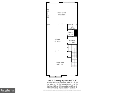 $1,299,000 | 206 North Aberdeen Avenue, Unit C, Wayne, PA 19087