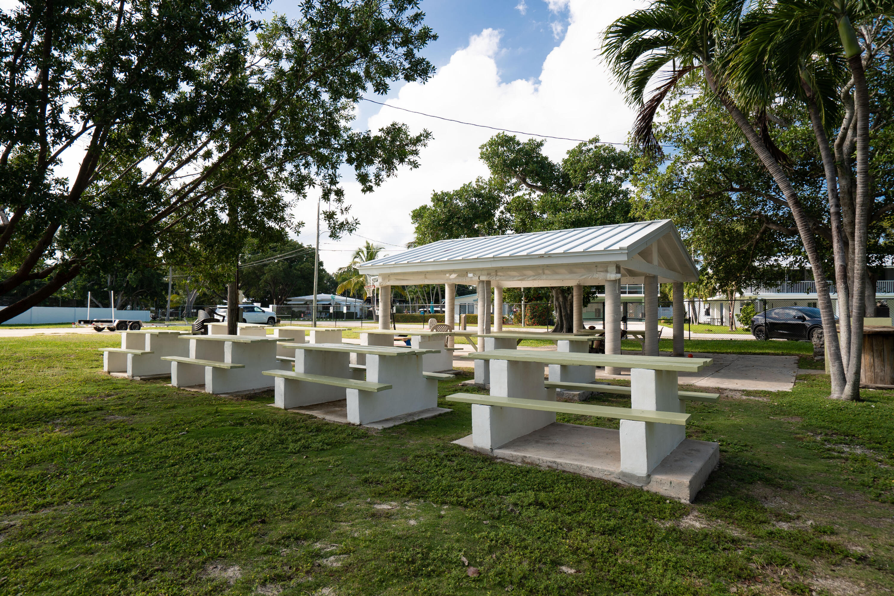 16 Jewfish Avenue Key Largo, FL 33037 - Photo 55 of 69 a front view of a house with garden and sitting area