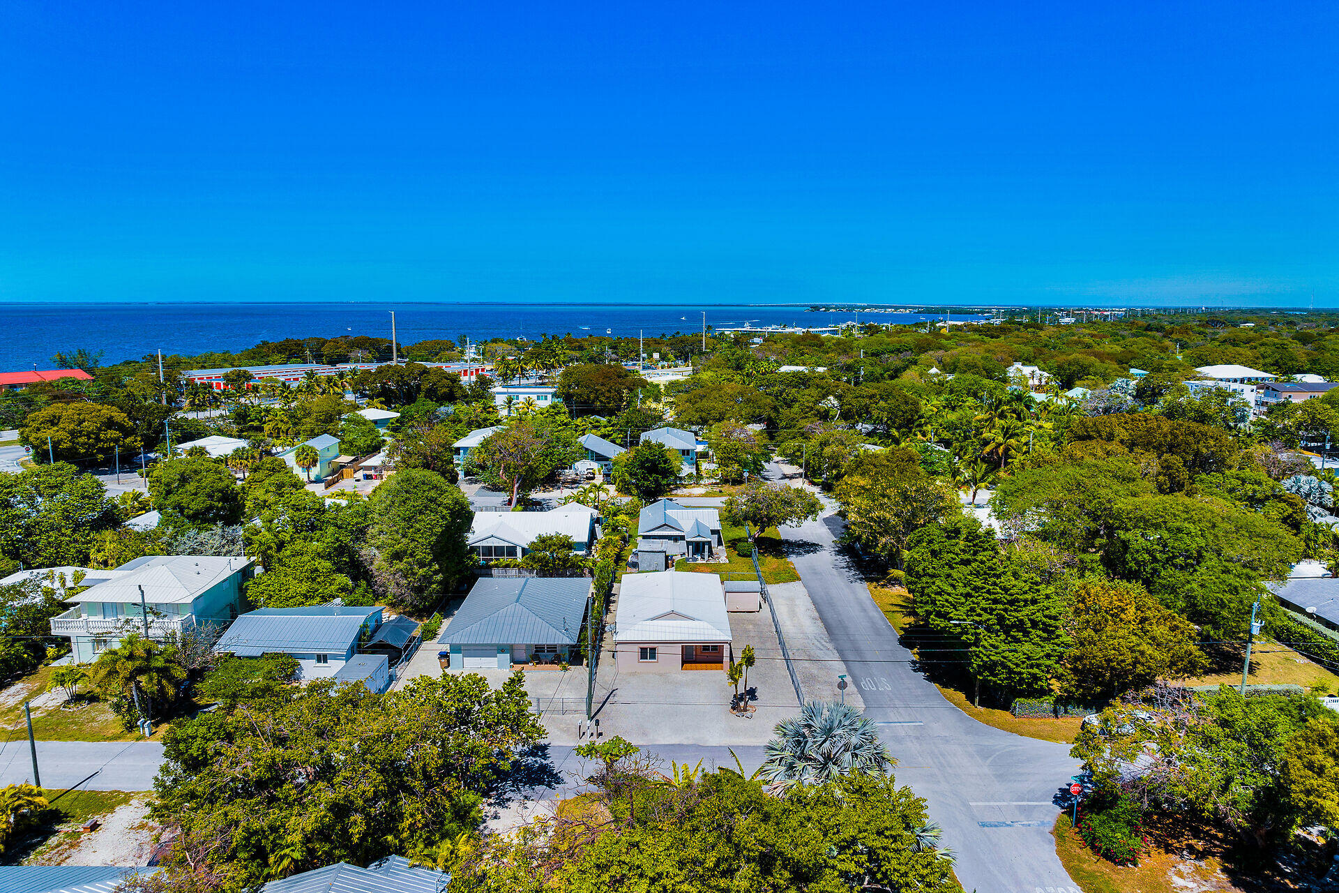 16 Jewfish Avenue Key Largo, FL 33037 - Photo 67 of 69 an aerial view of a city with lots of residential buildings