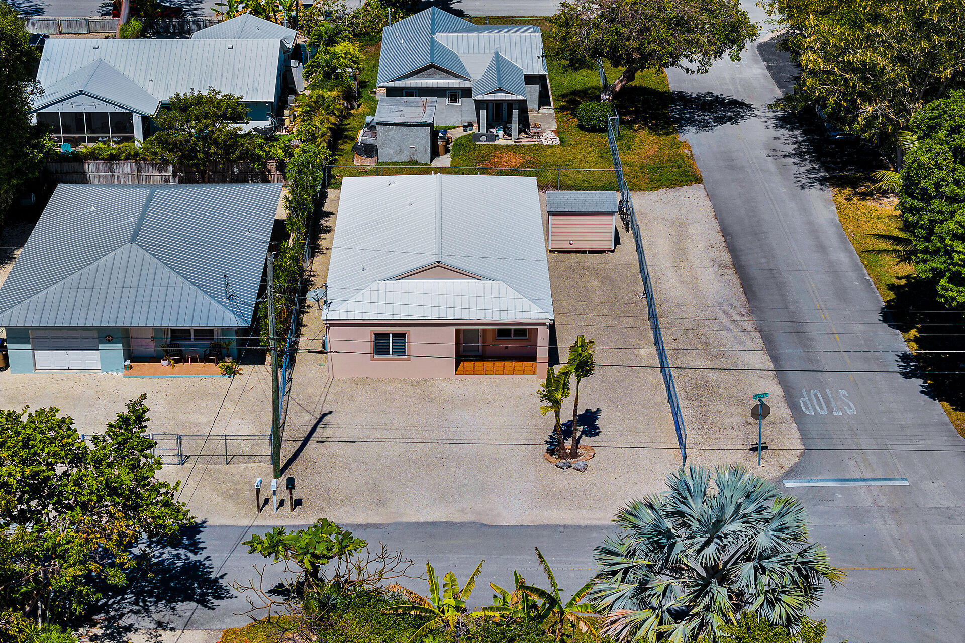 16 Jewfish Avenue Key Largo, FL 33037 - Photo 7 of 69 an aerial view of multiple houses with yard