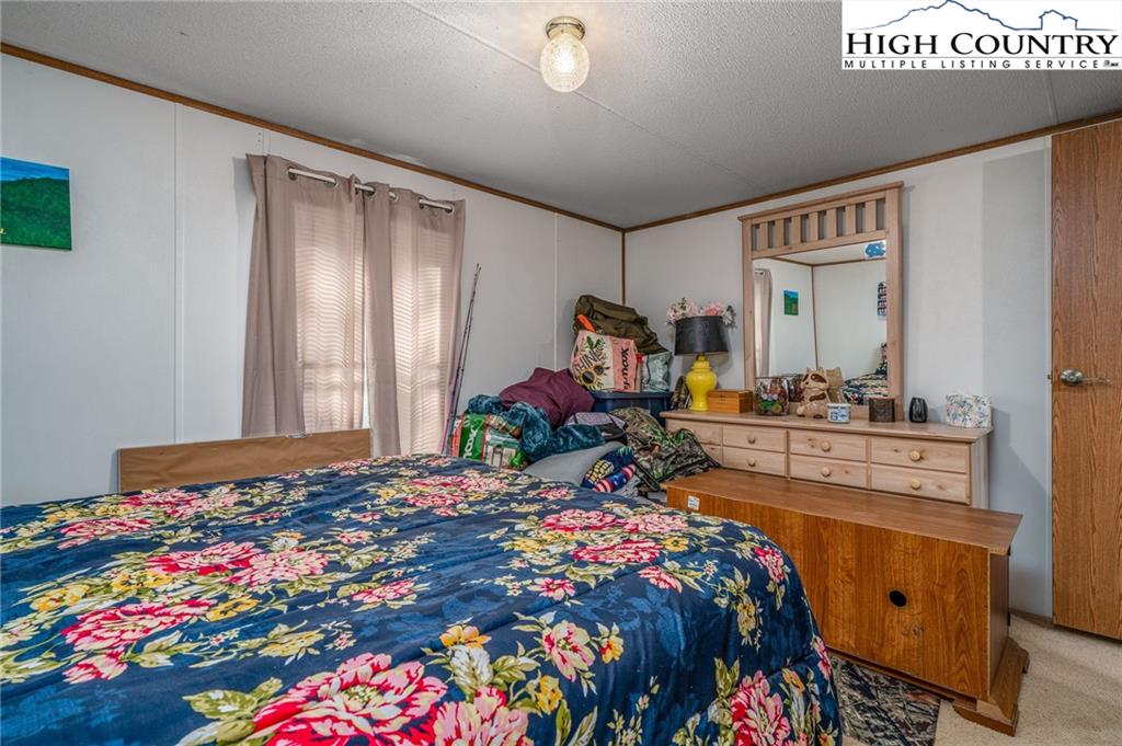 1310 Meat Camp Road Boone, NC 28607 - Photo 30 of 32 a bed room with a bed mirror and furniture