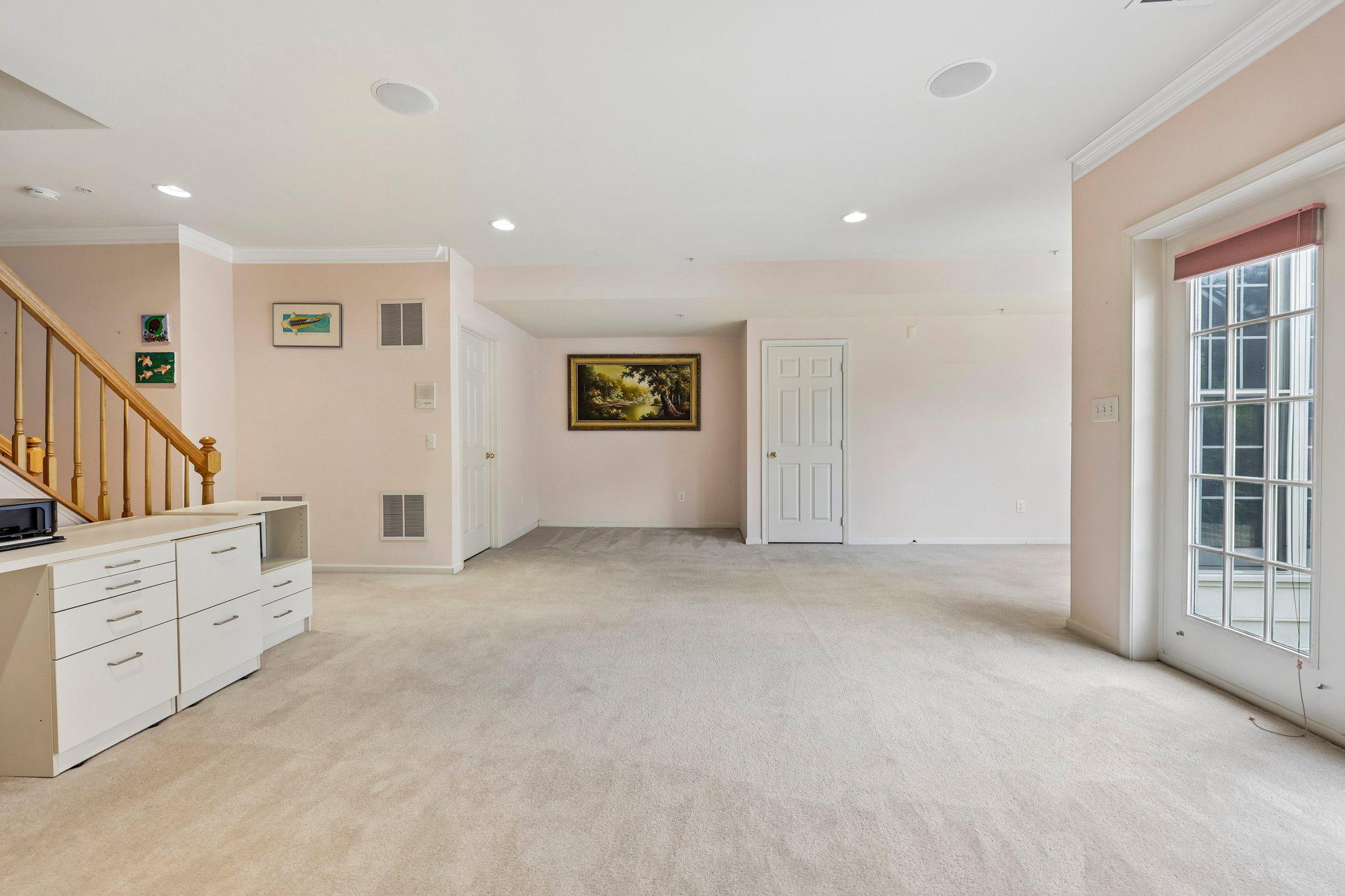 331 Alfandre Street Gaithersburg, MD 20878 - Photo 29 of 38 Spacious, light-filled basement.