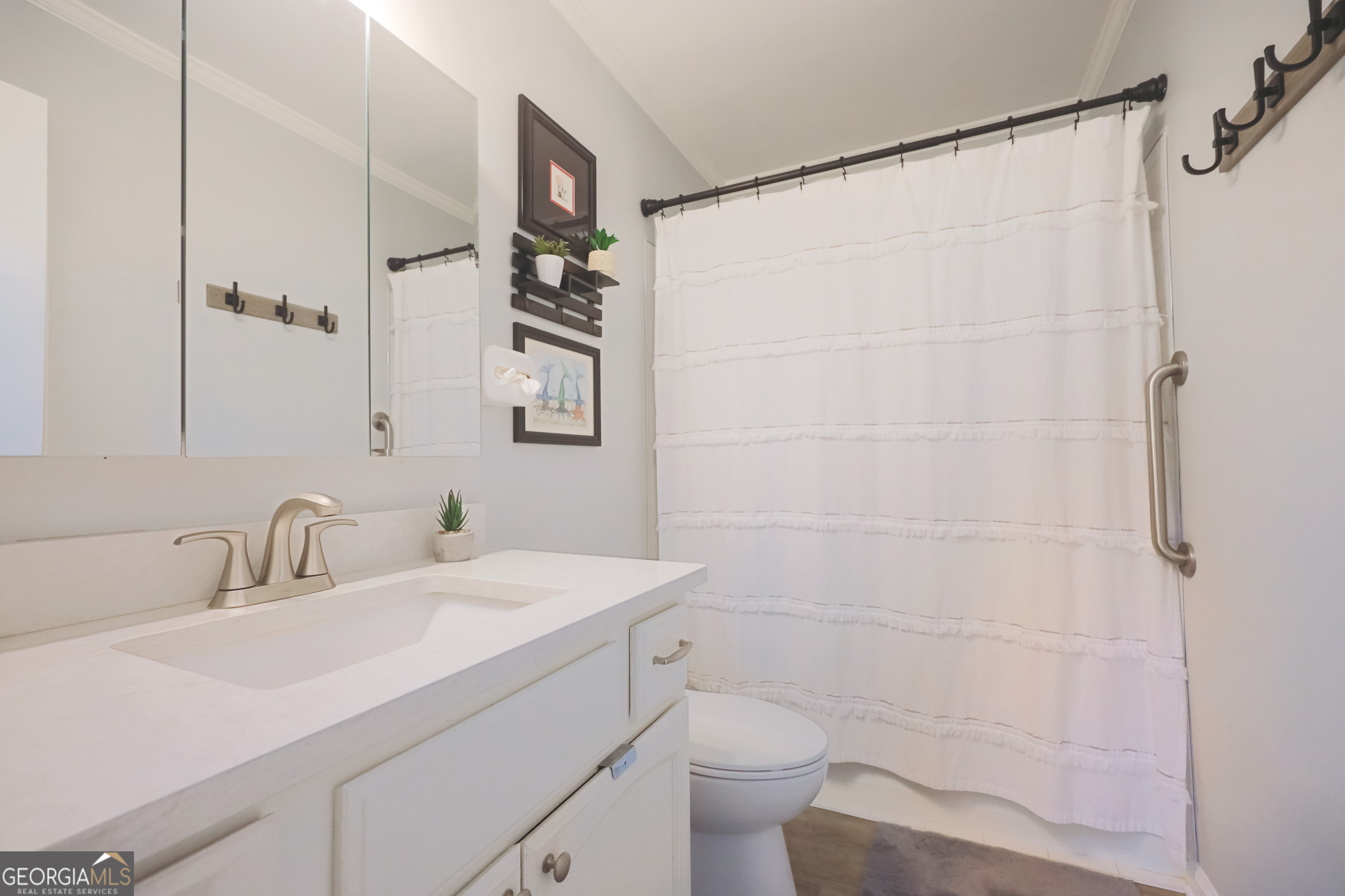 106 Beaver Drive Blackshear, GA 31516 - Photo 20 of 20 a bathroom with a sink a toilet and shower
