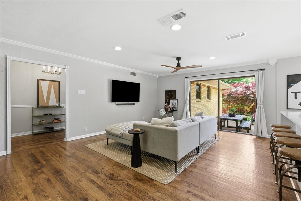 717 Ridgedale Drive Richardson, TX 75080 - Photo 5 of 40 Peaceful palette of colors and gorgeous hardwood floors are ready for their next owners.