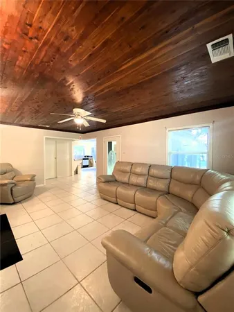 a outdoor space with patio furniture