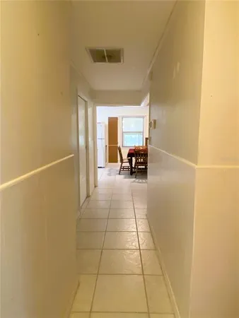 a view of car parked in garage