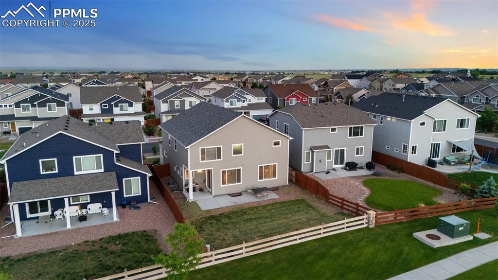 9632 Emerald Vista Drive Peyton, CO 80831 - Photo 45 of 45 an aerial view of a house