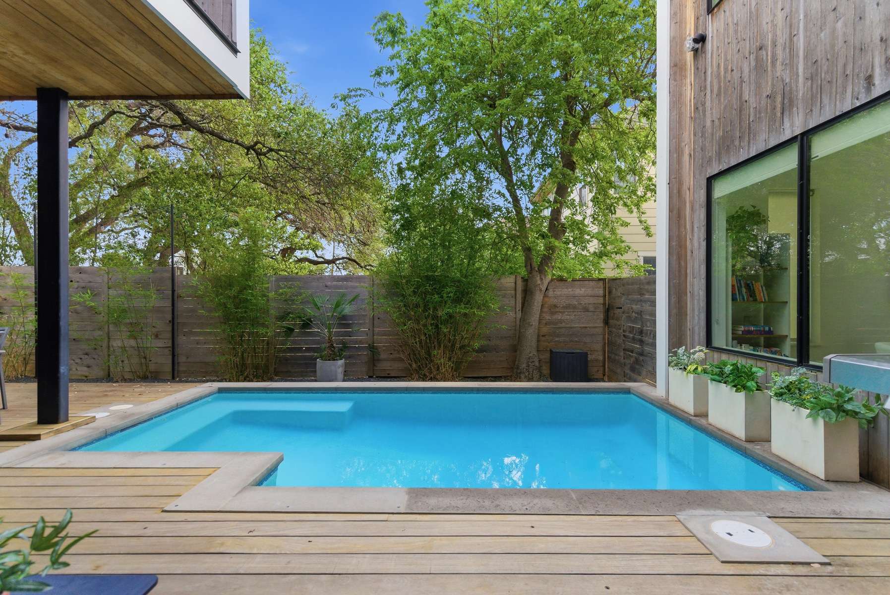 1605 Chelsea Lane Austin, TX 78704 - Photo 16 of 40 a view of swimming pool with patio