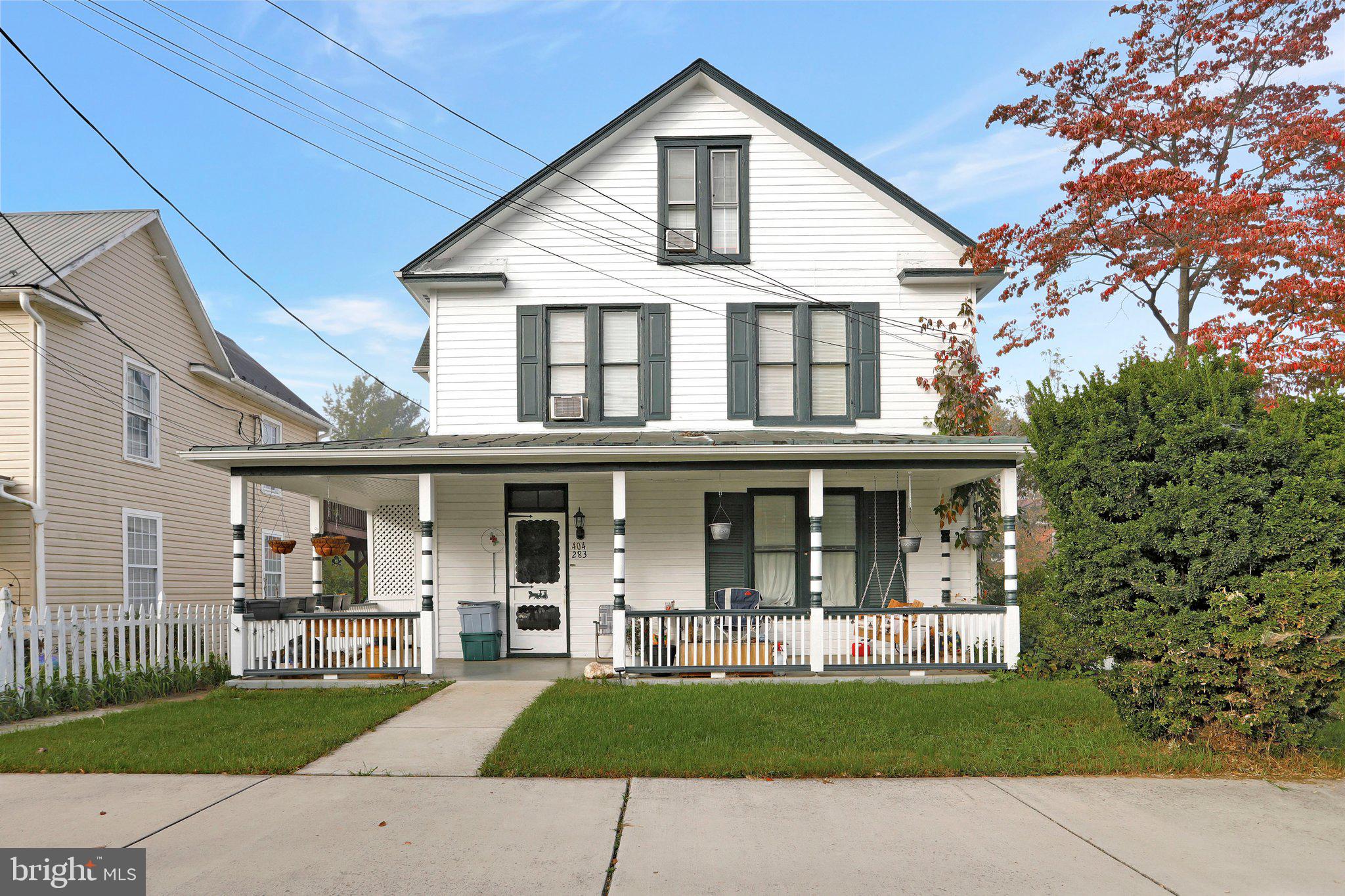 Four apartments located at 404 S. Mildred St.