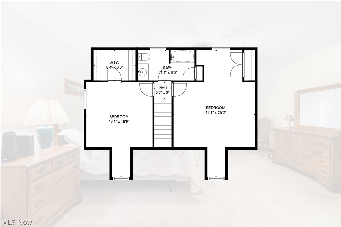 5212 Gray Road Ravenna, OH 44266 - Photo 36 of 37 2nd level Floor plan