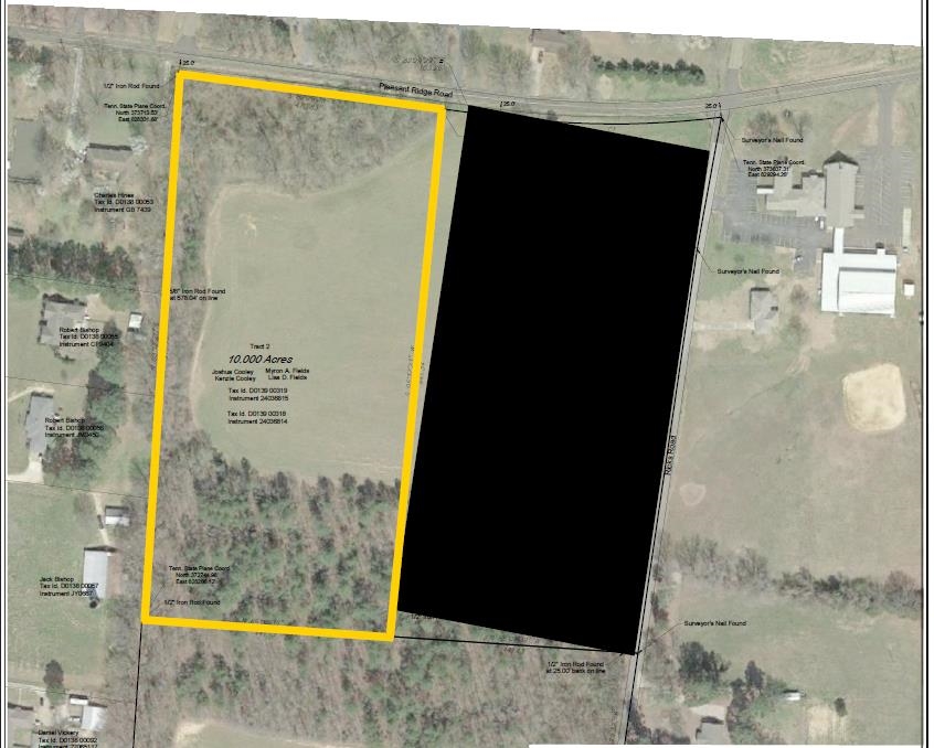 6275 Ricks Road Arlington, TN 38002 - Photo 1 of 1 Map / location featuring property parcel outlined