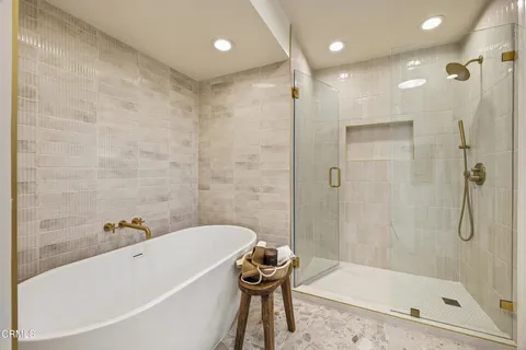 a bathroom with a sink and a bathtub