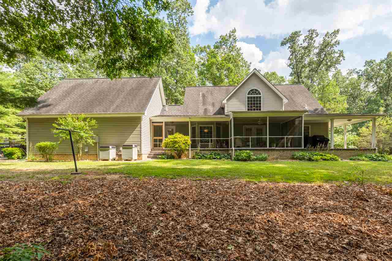 875 Bailey Road Fort Defiance, VA 24437 - Photo 10 of 49 a front view of a house with a yard and garage