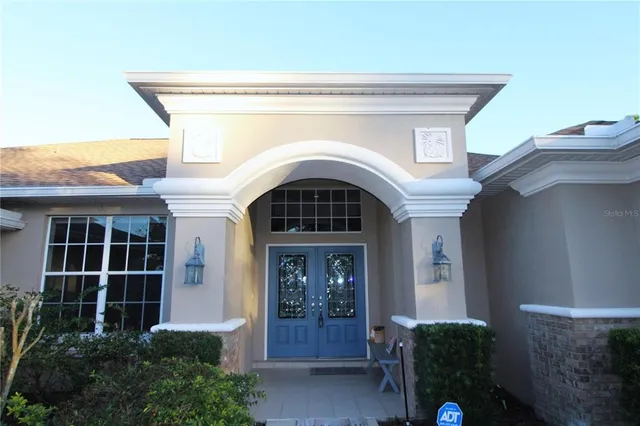 a view of outdoor space with swimming pool