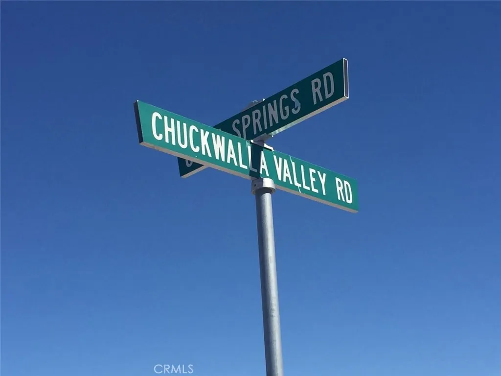 0 Chuckwalla Valley Desert Center, CA 92239 - Photo 3 of 4 a close up of a street sign