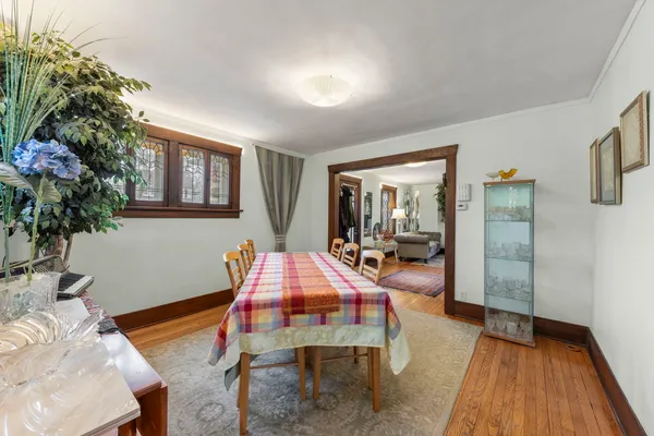 a room with furniture and wooden floor