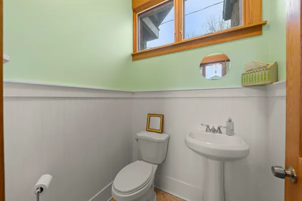 a bathroom with a sink and a toilet