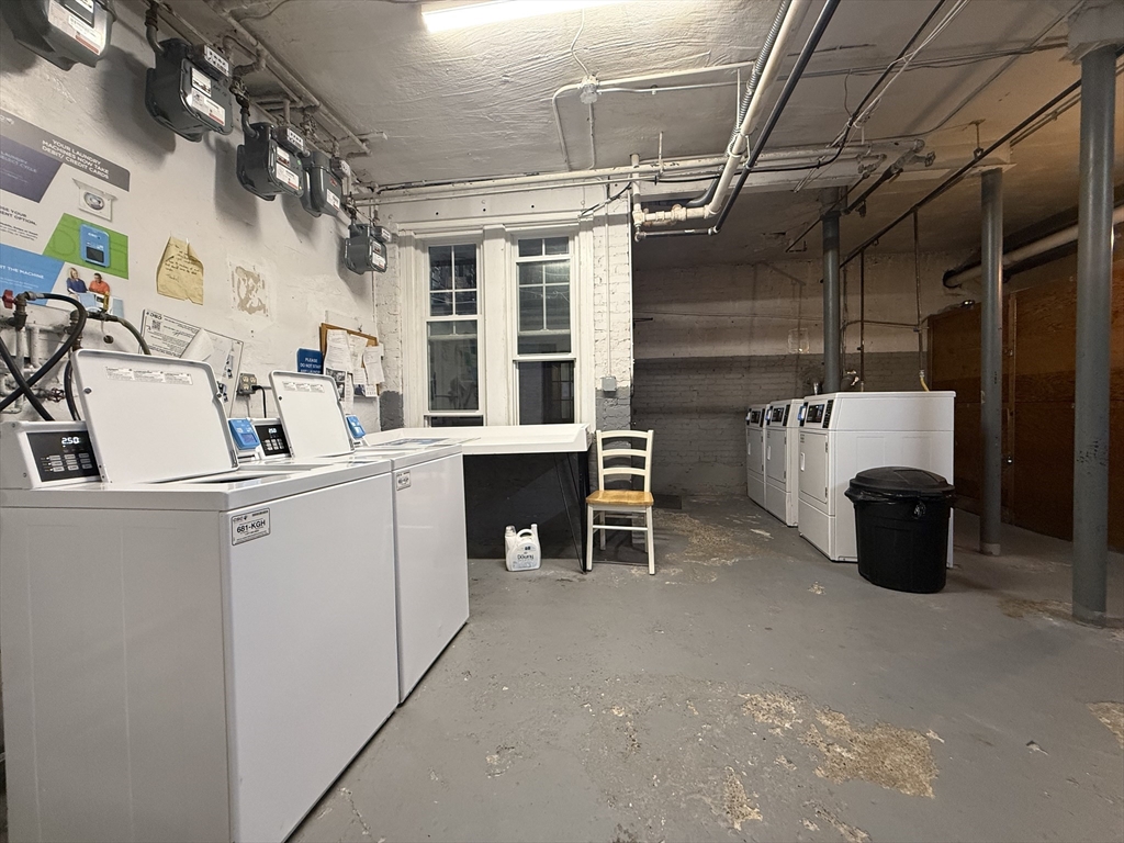 15 Colliston Road, Unit 5 Boston, MA 02135 - Photo 7 of 9 a utility room with dryer and washer
