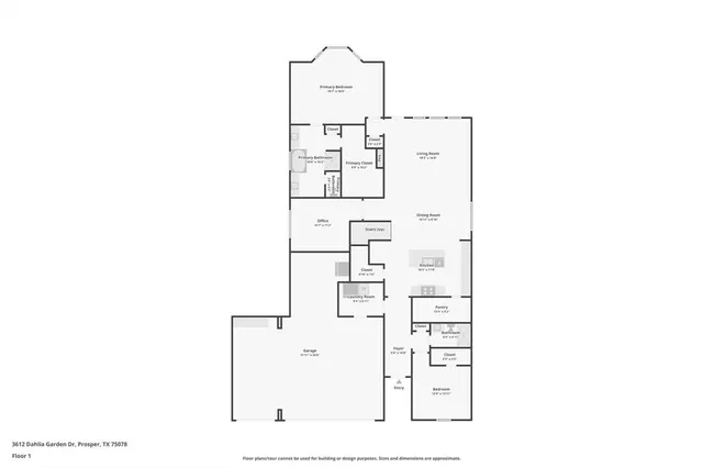 $845,000 | 3612 Dahlia Garden Drive, Prosper, TX 75078