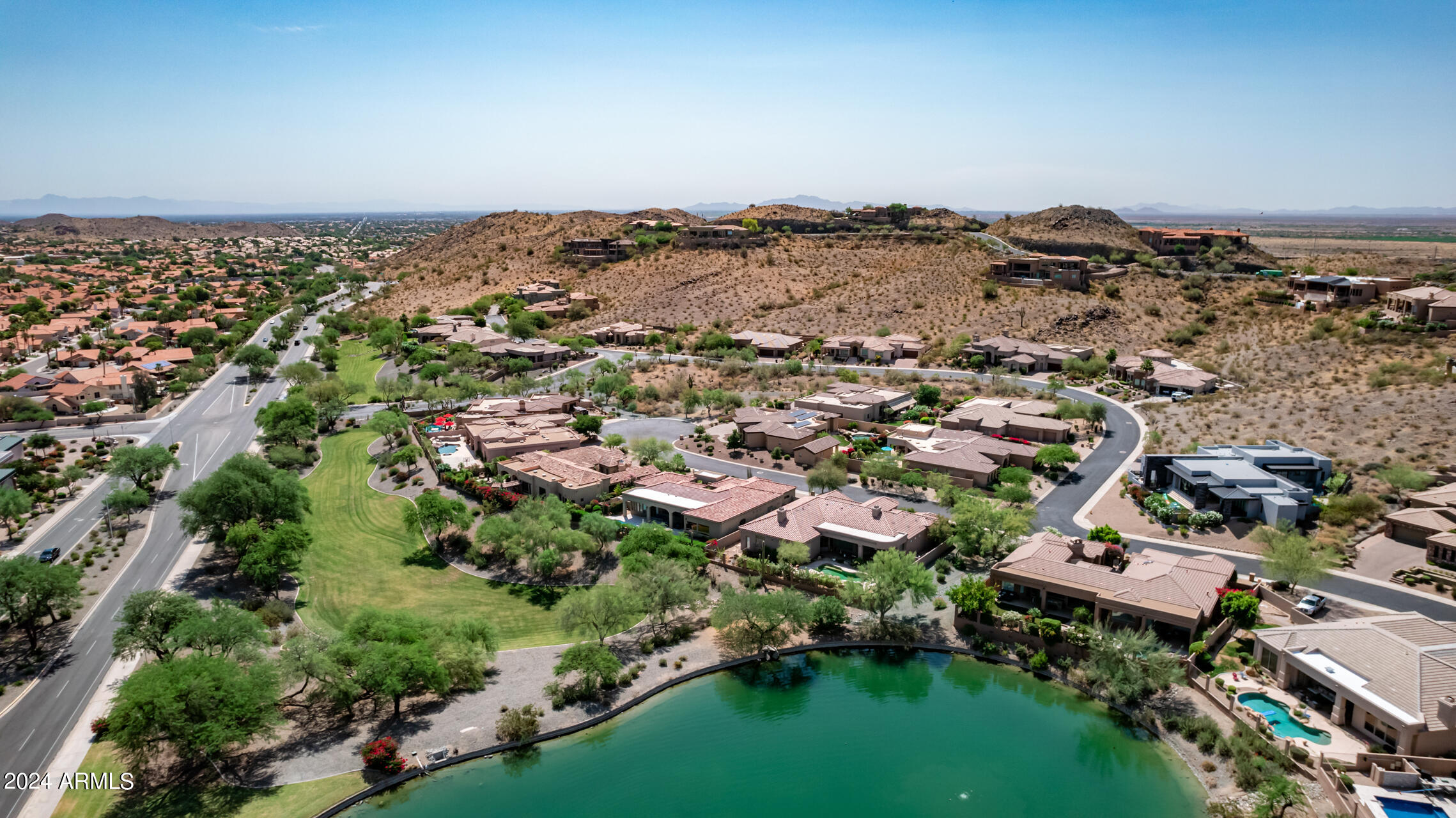 2115 East Barkwood Road, Unit 23 Phoenix, AZ 85048 - Photo 11 of 15 an aerial view of multiple house