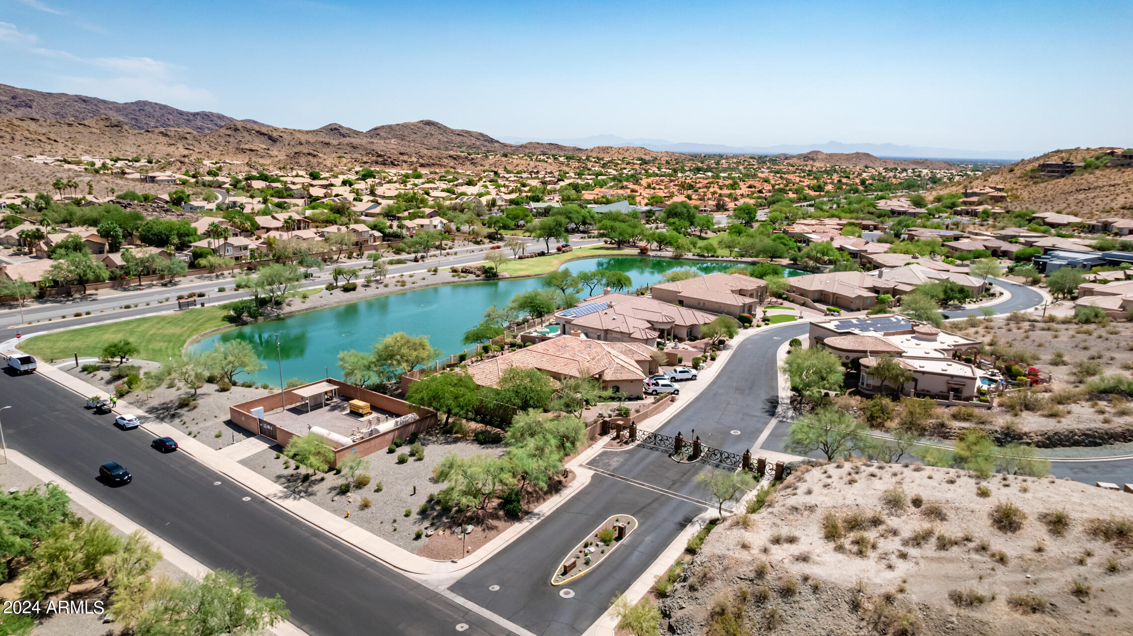 2115 East Barkwood Road, Unit 23 Phoenix, AZ 85048 - Photo 14 of 15 an aerial view of a city