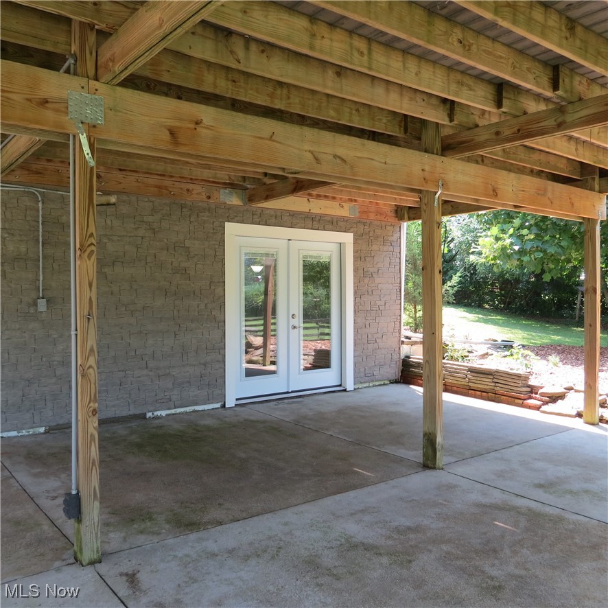 45560 North Ridge Road Amherst, OH 44001 - Photo 27 of 50 View of patio / terrace with french doors