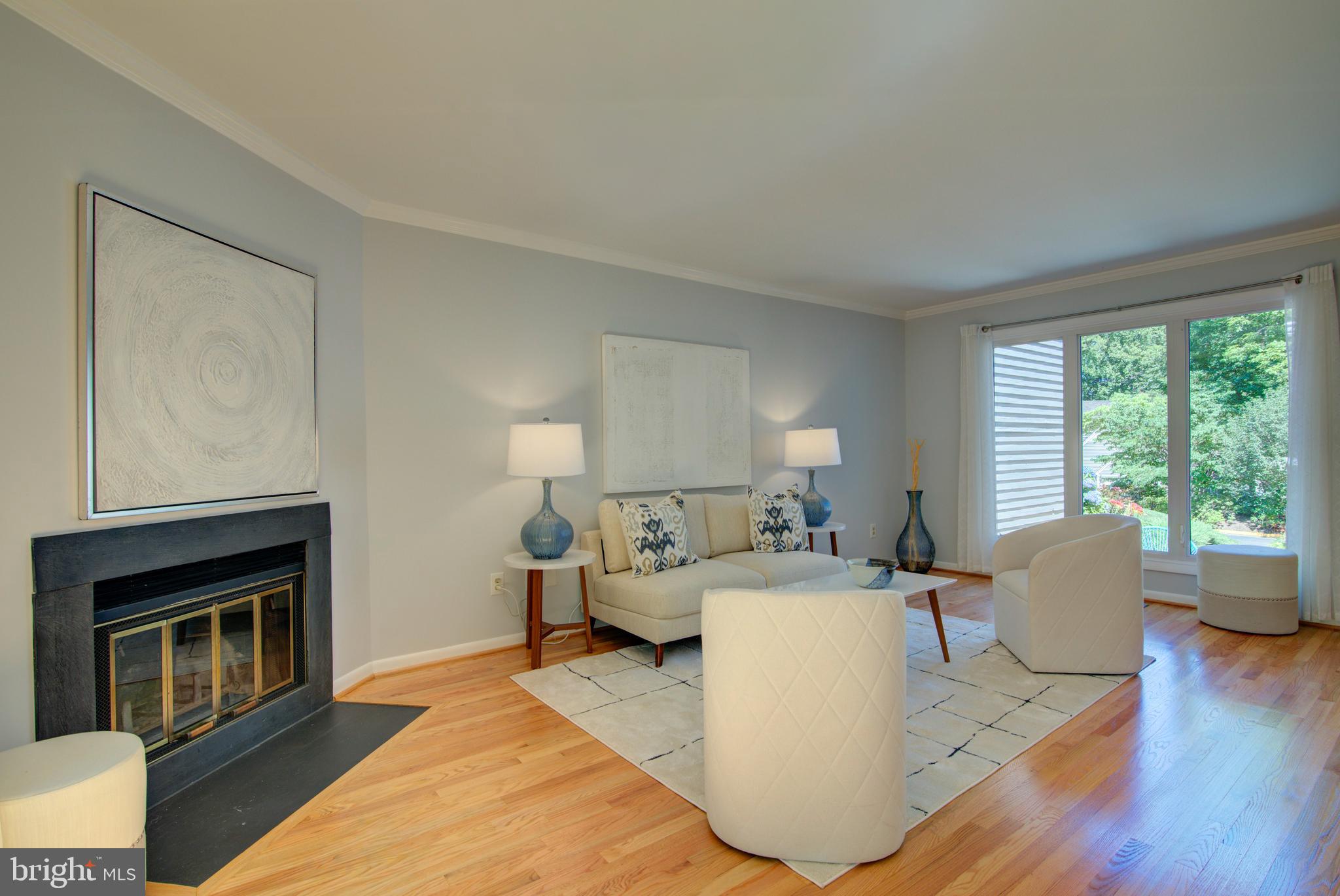 Updated Contemporary, 2-Car Garage, North  Reston.