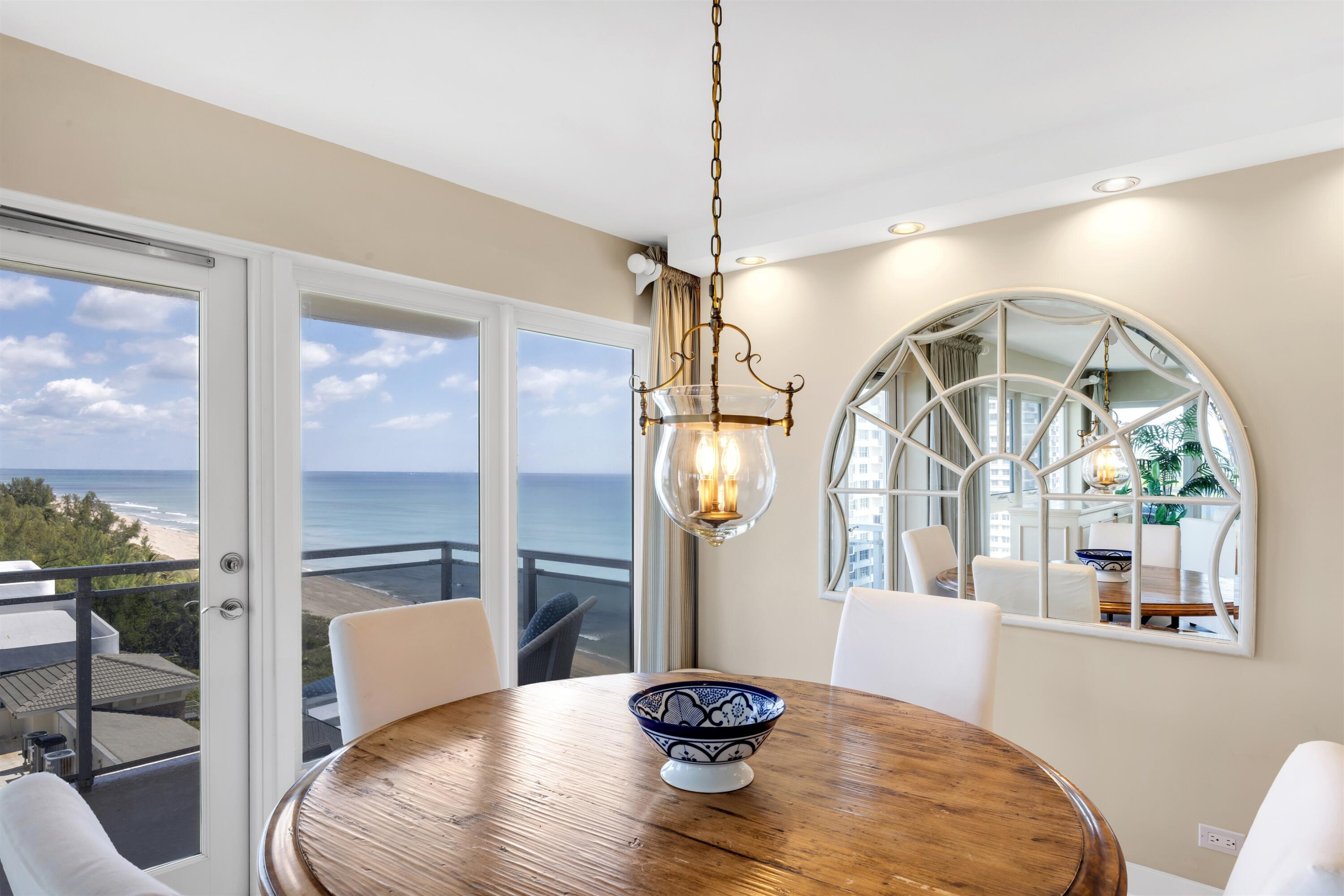 2066 North Ocean Boulevard, Unit 10NW Boca Raton, FL 33431 - Photo 9 of 28 DINING