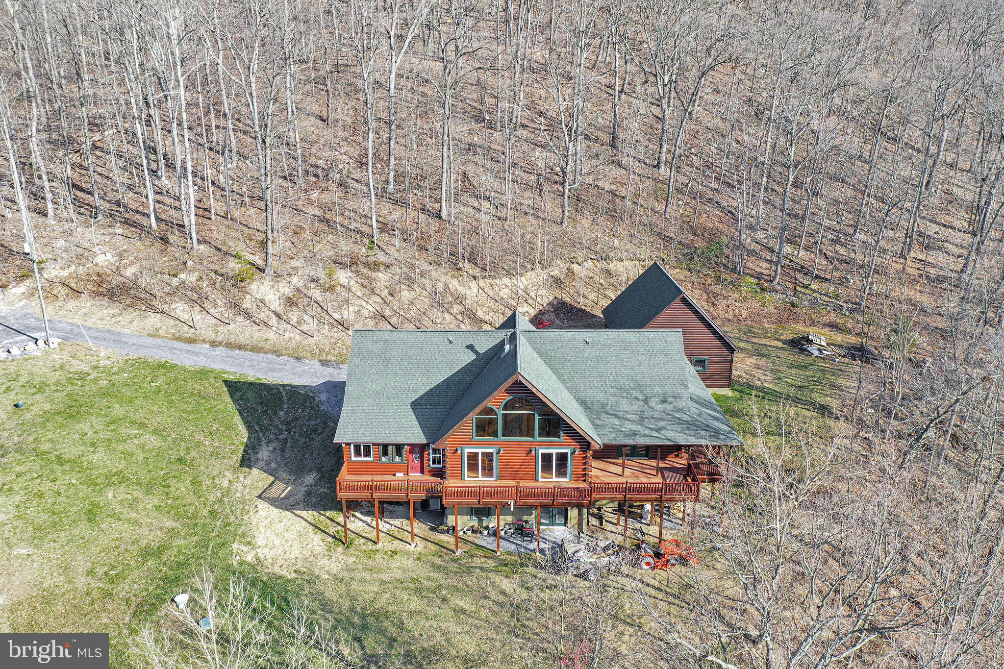 3 Brandy Road Front Royal, VA 22630 - Photo 45 of 59 an aerial view of a house with a yard