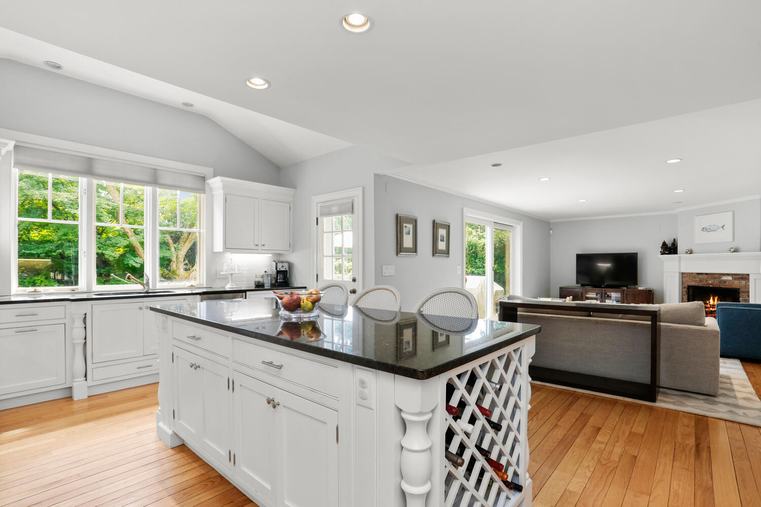 12 Ridgewood Road Rowayton, CT 06853 - Photo 11 of 35 a kitchen with sink a stove and cabinets