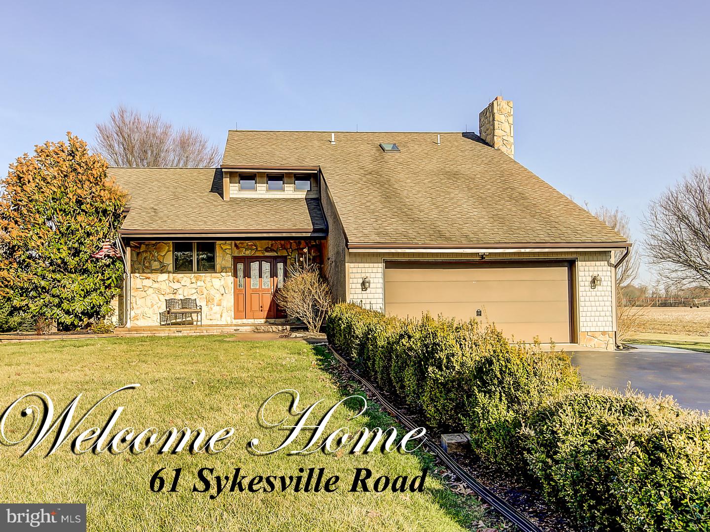 61 Sykesville Road Chesterfield, NJ 08515 - Photo 1 of 22 Exterior Front