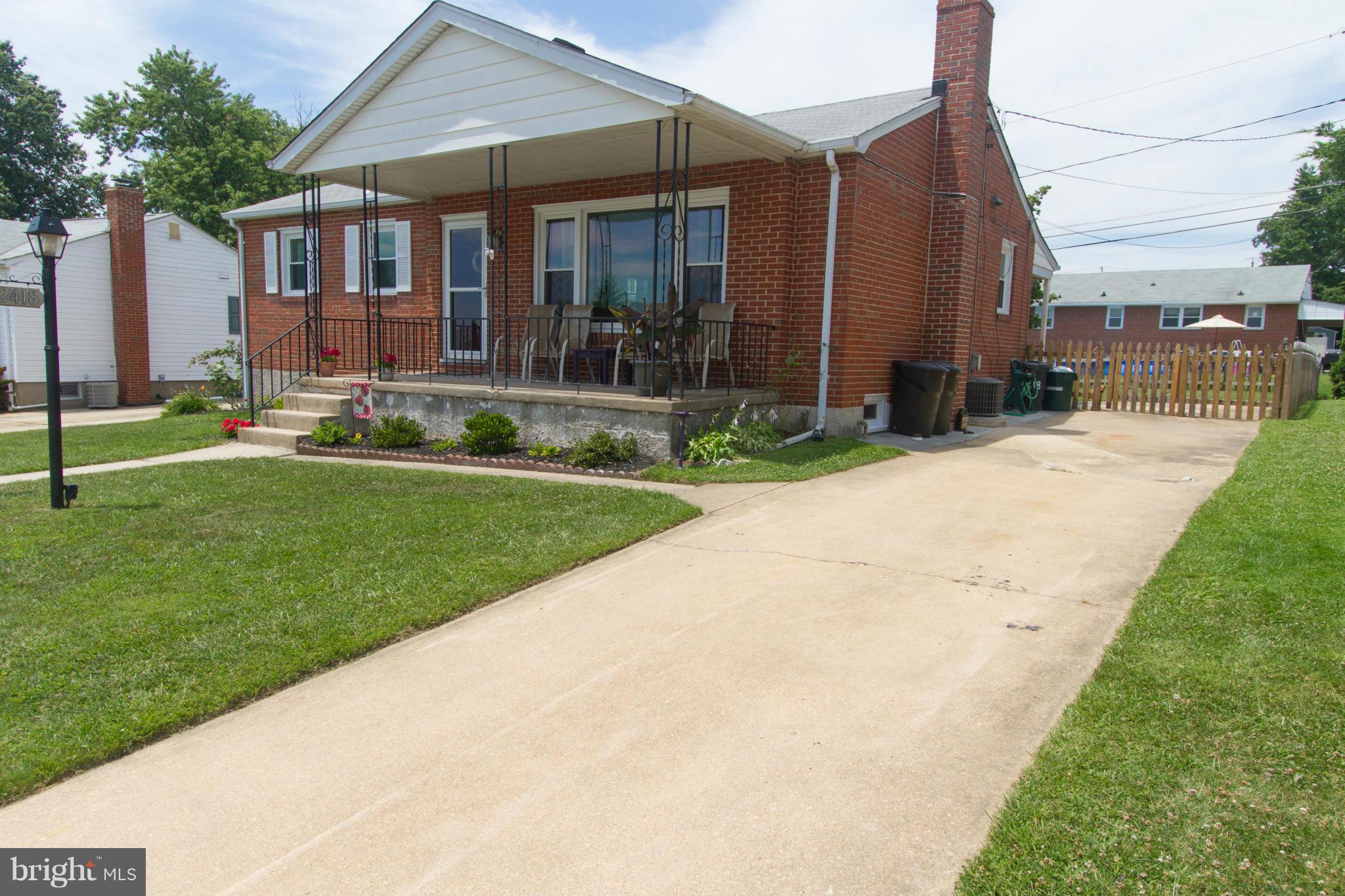 2418 Harwood Road Baltimore, MD 21234 - Photo 2 of 22 Exterior (Front)
