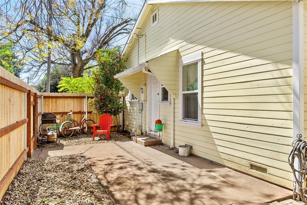 1151 Normal Avenue Chico, CA 95928 - Photo 30 of 32 a view of a two chair in the back yard of the house