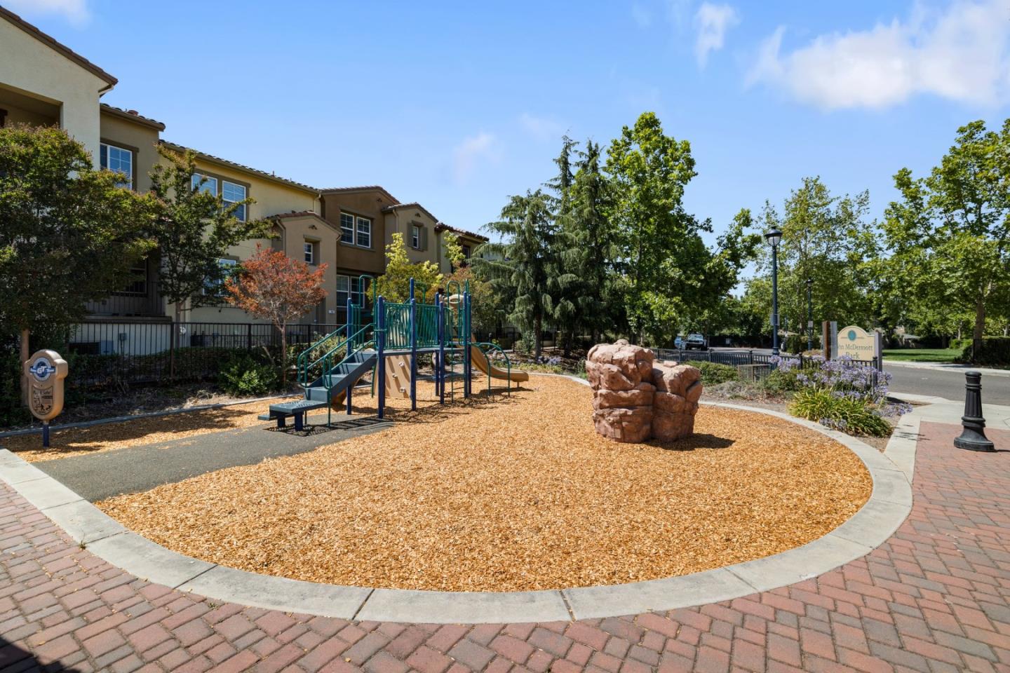 760 Mente Linda Loop Milpitas, CA 95035 - Photo 7 of 24 a view of swimming pool with seating space and trees in the background
