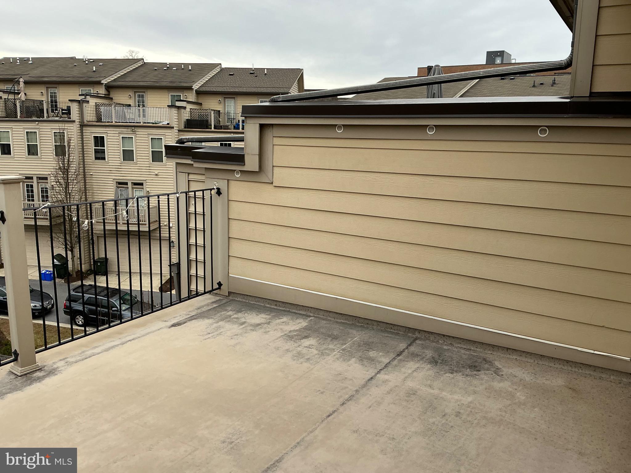 16125 Redland Road Derwood, MD 20855 - Photo 36 of 44 Spacious balcony with urban views.