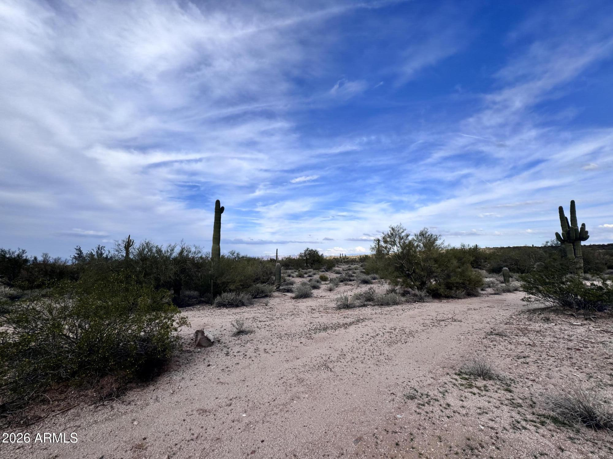 14438 North Reed Road Florence, AZ 85132 - Photo 26 of 28 a view of a dry yard with wooden fence