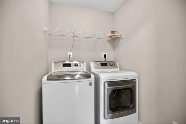 a view of a backyard with grass and a potted plant