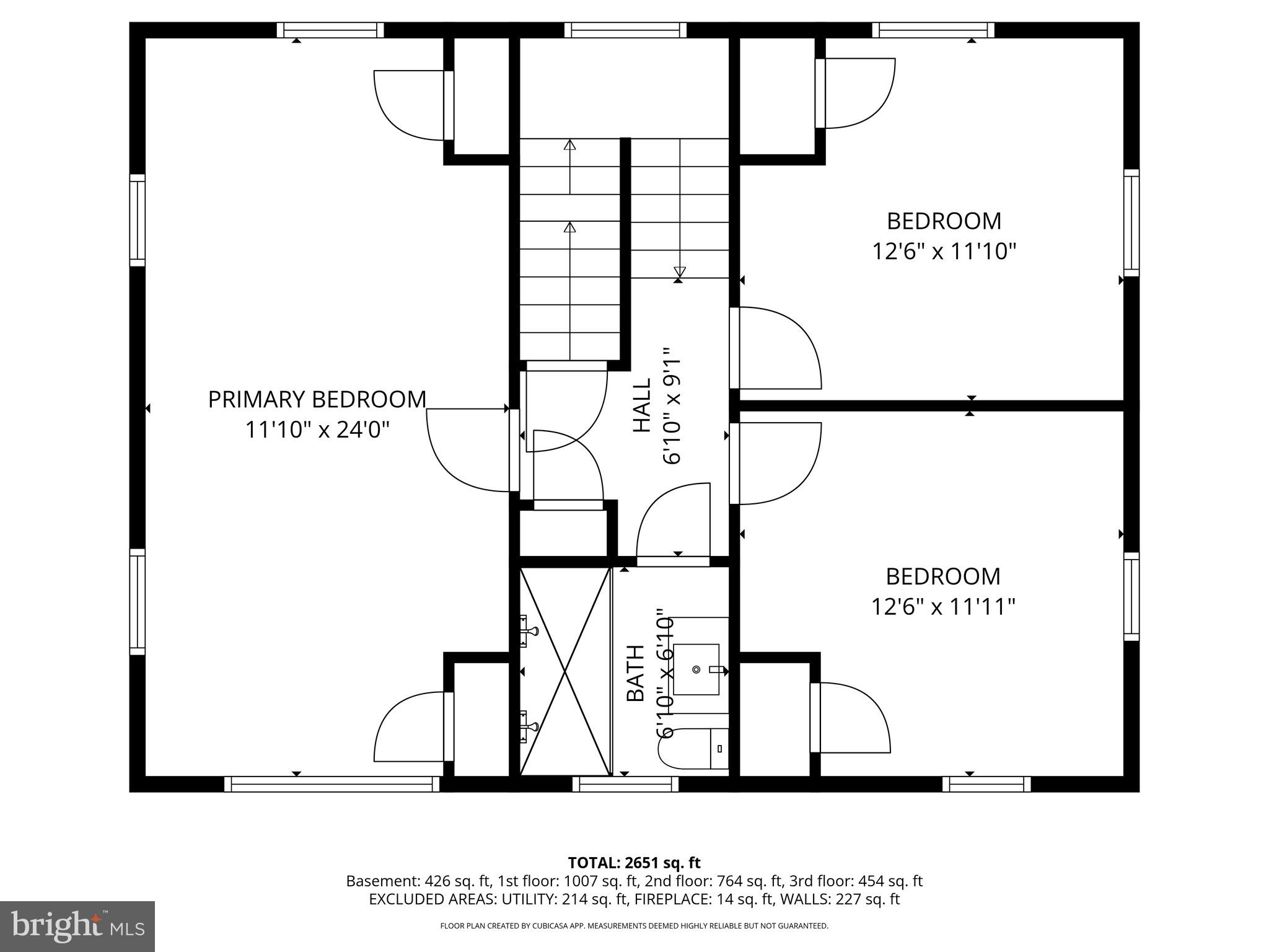 1202 Earlington Road Havertown, PA 19083 - Photo 47 of 49 2nd Floor Floor Plan