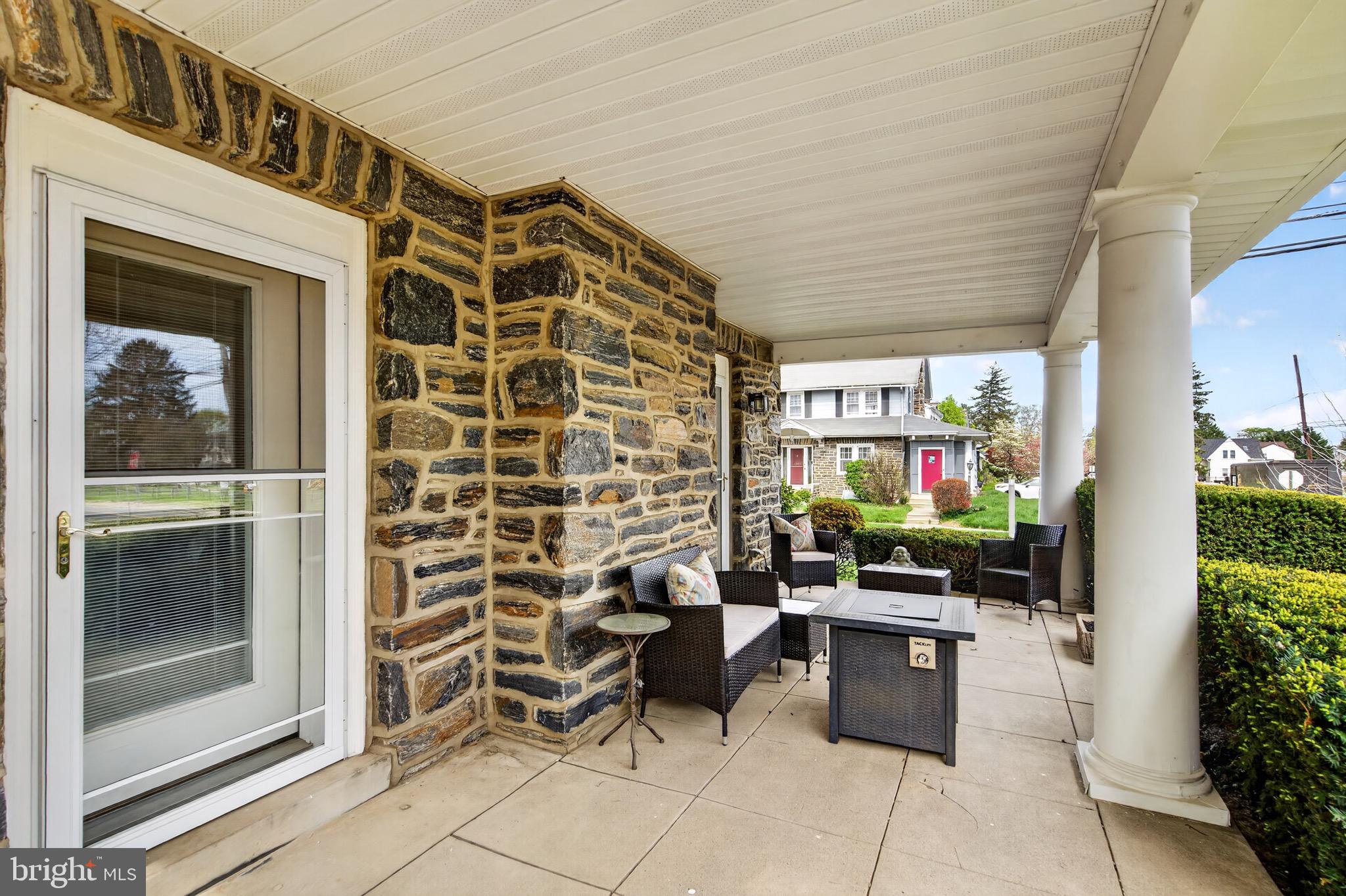 1202 Earlington Road Havertown, PA 19083 - Photo 34 of 49 Patio from Living Room