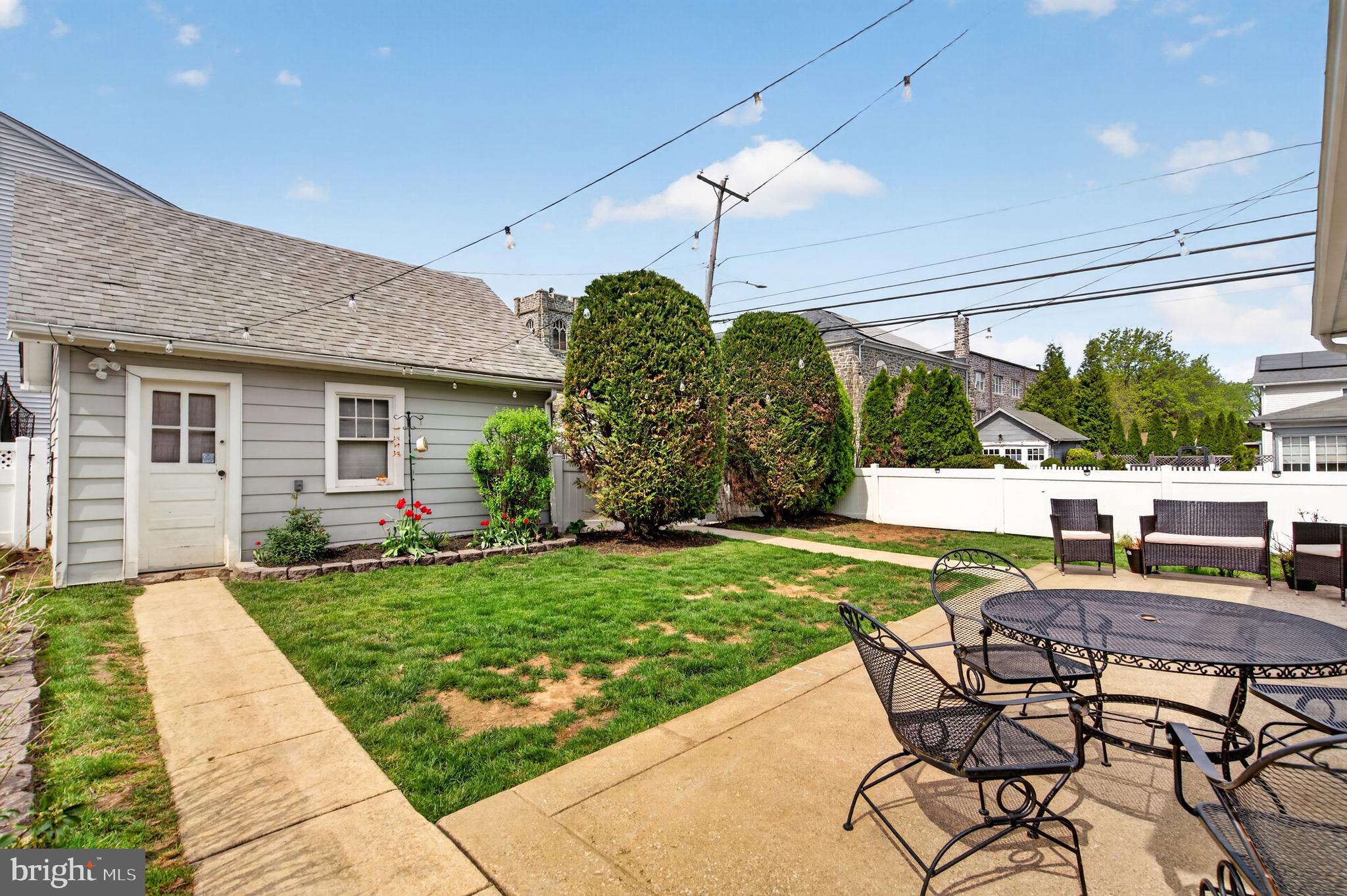 1202 Earlington Road Havertown, PA 19083 - Photo 37 of 49 Patio/Fenced In Yard