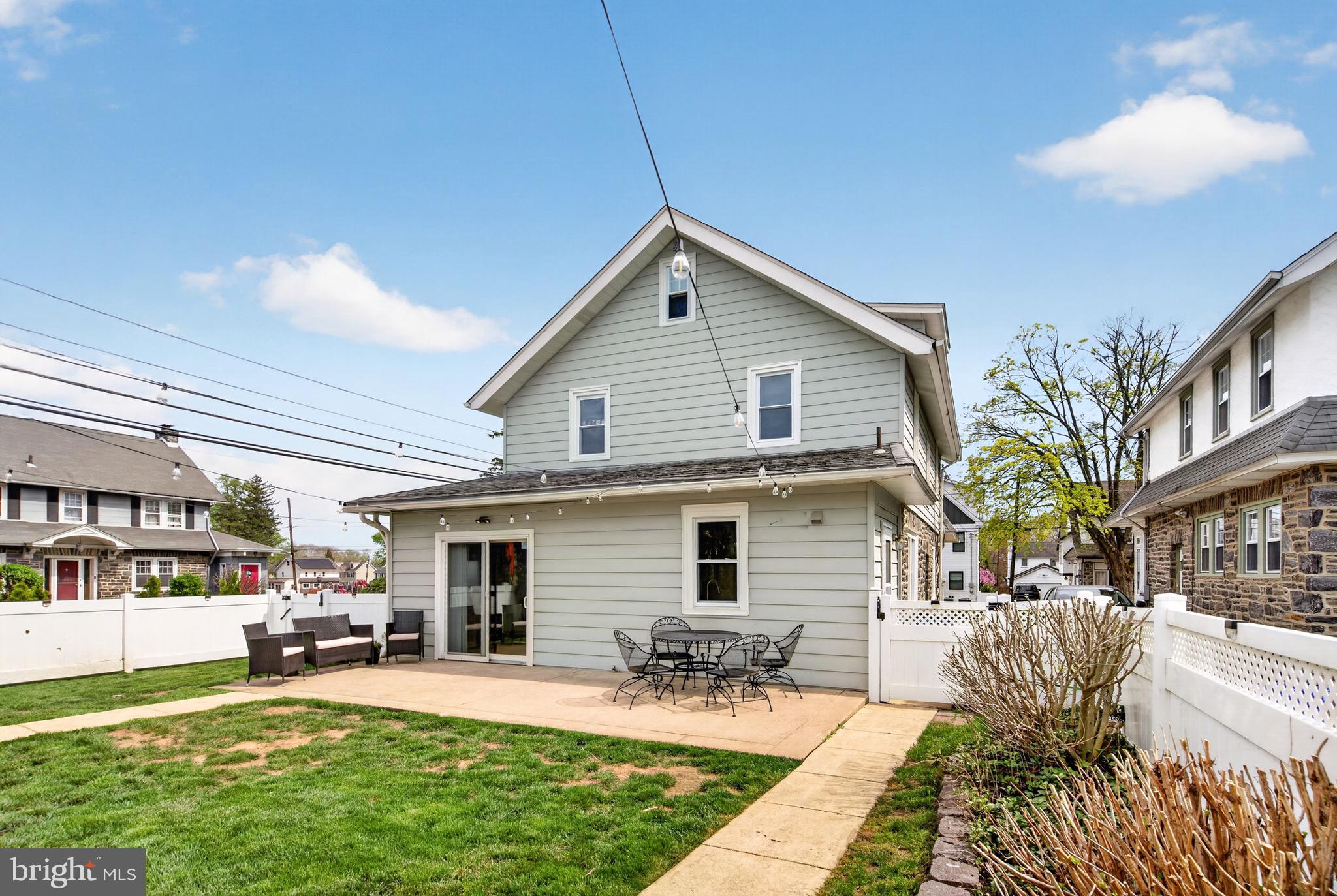 1202 Earlington Road Havertown, PA 19083 - Photo 38 of 49 Patio/Fenced In Yard