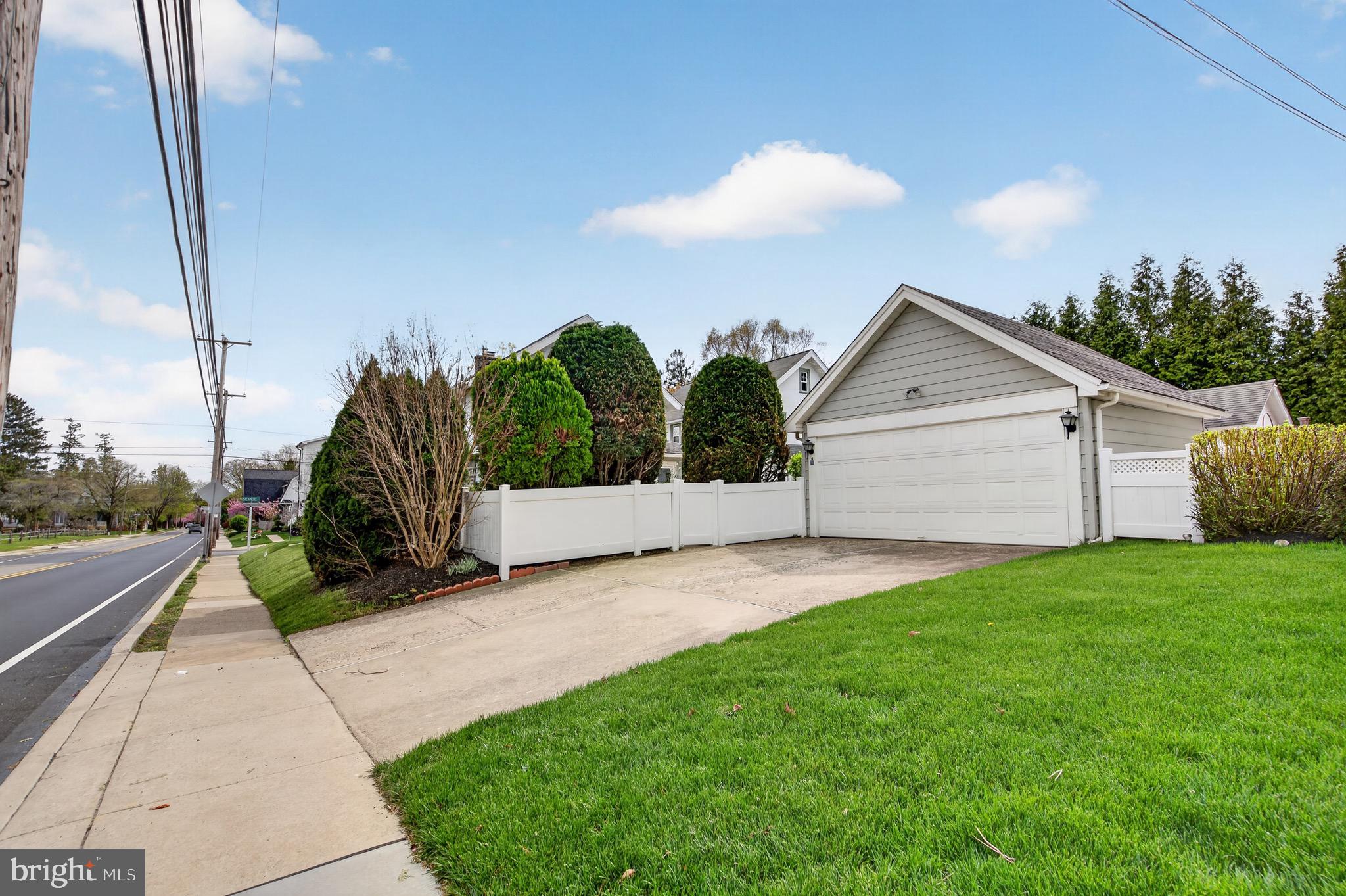 1202 Earlington Road Havertown, PA 19083 - Photo 39 of 49 Driveway/2 Car Garage