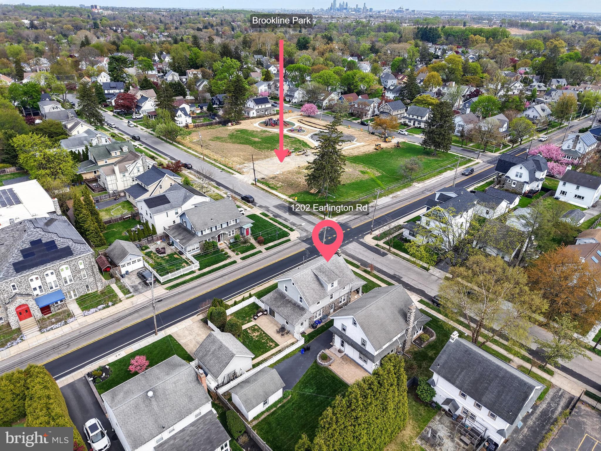 1202 Earlington Road Havertown, PA 19083 - Photo 43 of 49 Right Across from Brookline Park