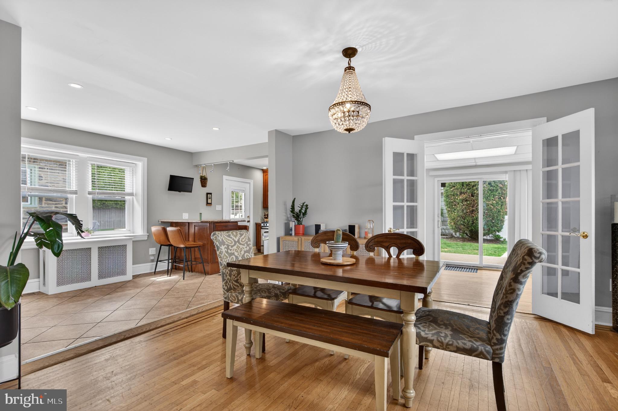 1202 Earlington Road Havertown, PA 19083 - Photo 6 of 49 Dining Room/Kitchen