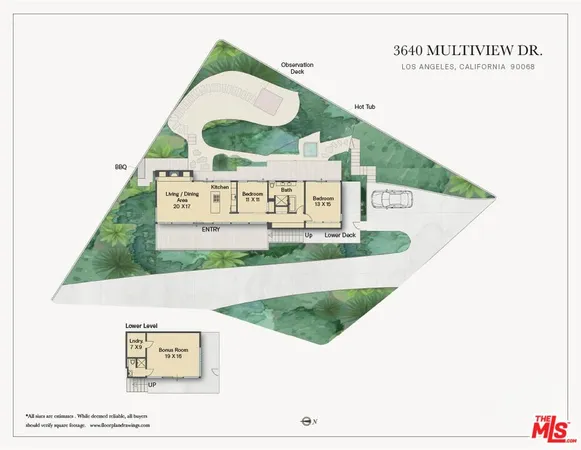 $1,895,000 | 3640 Multiview Drive, Los Angeles, CA 90068