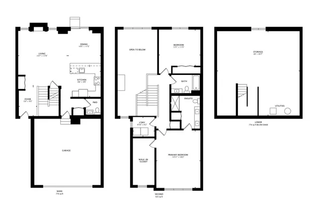 a picture of a floor plan