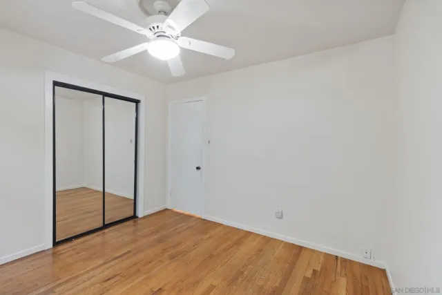 wooden floor in an empty room