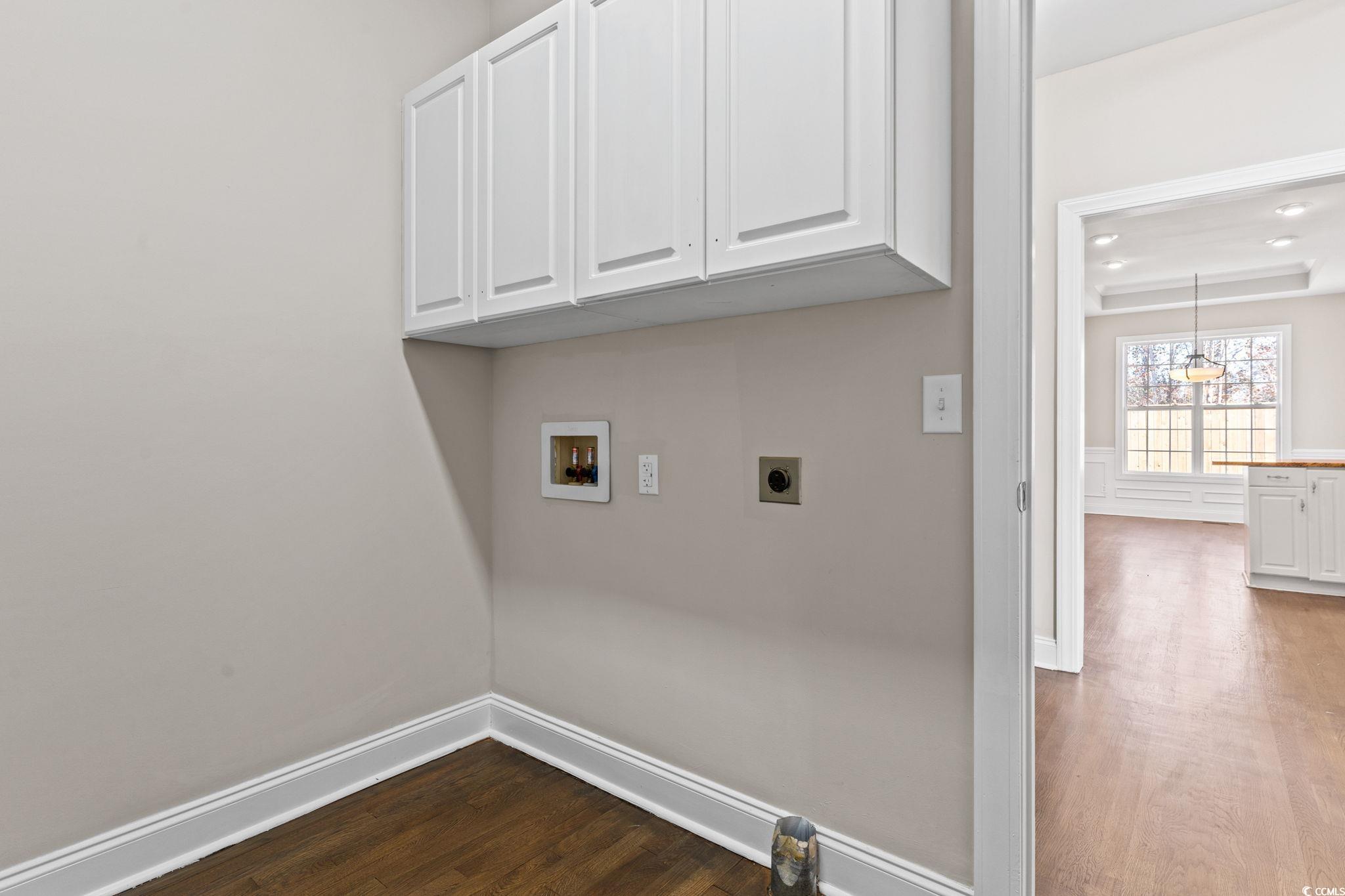 446 Sterling Drive Florence, SC 29501 - Photo 39 of 40 Clothes washing area featuring washer hookup, elec