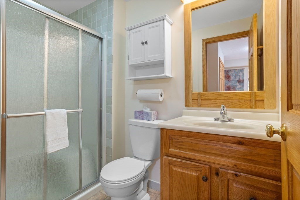 115 South Meadow Road Lancaster, MA 01523 - Photo 19 of 42 a bathroom with a sink a toilet and shower